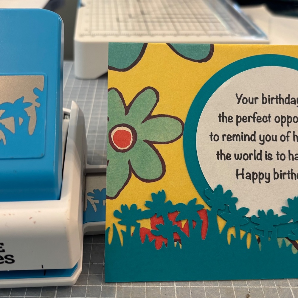 Wildflowers Punch - gently used Creative Memories NLA - Picture 4 of 5